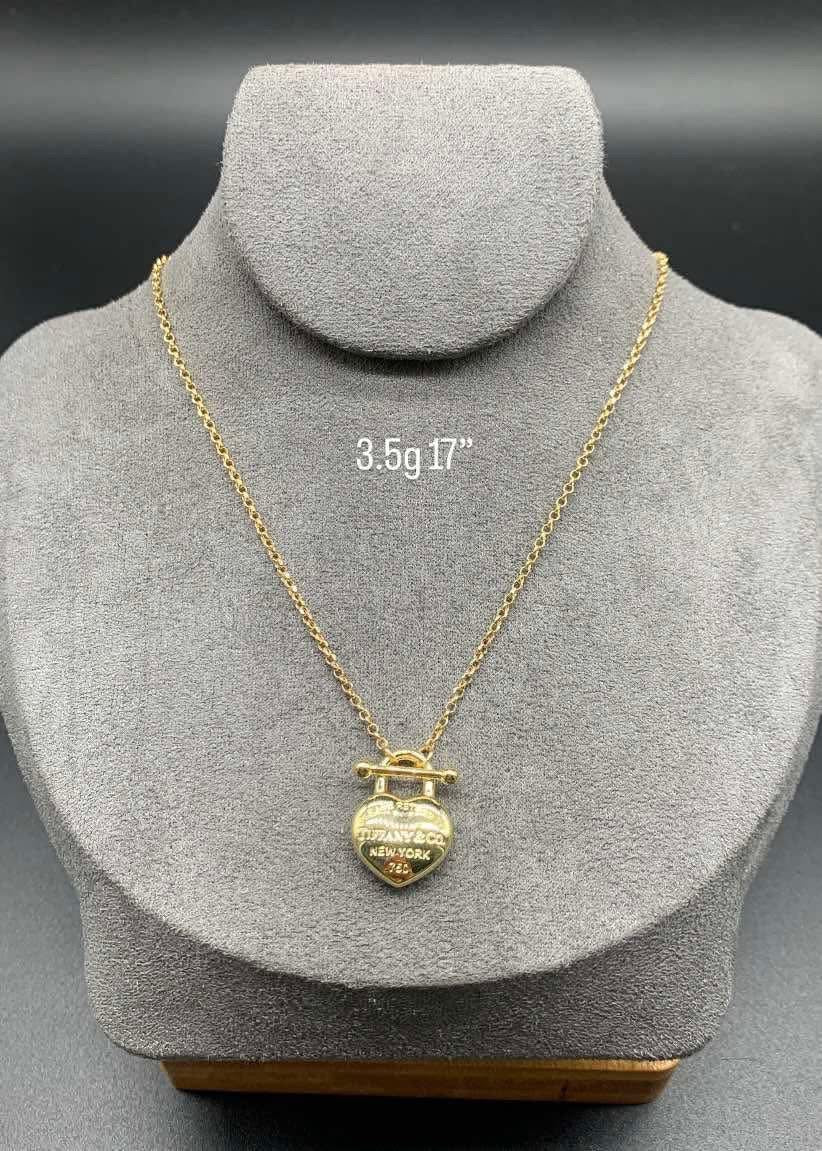 18K Real Gold | 3.5g | 17” | Luxury Brand Inspired Necklace
