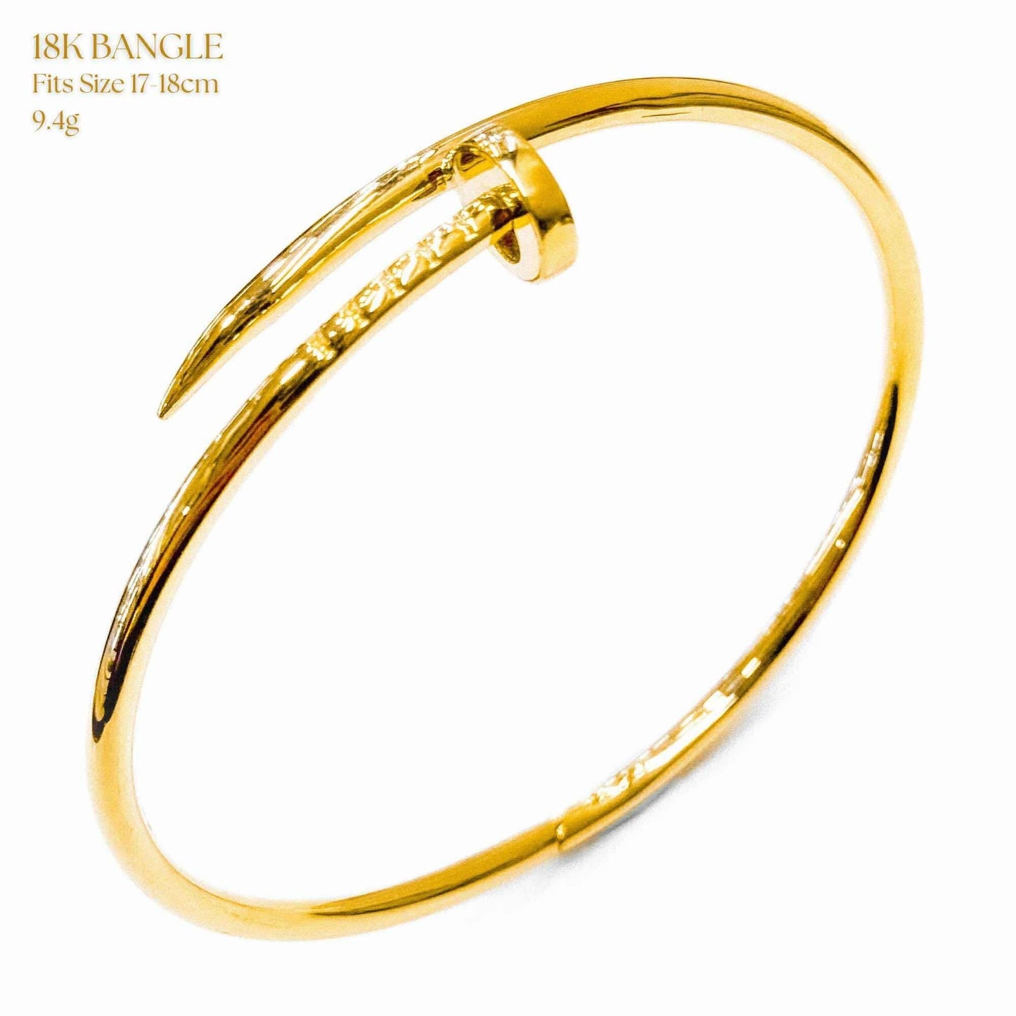 18k Gold Bangle