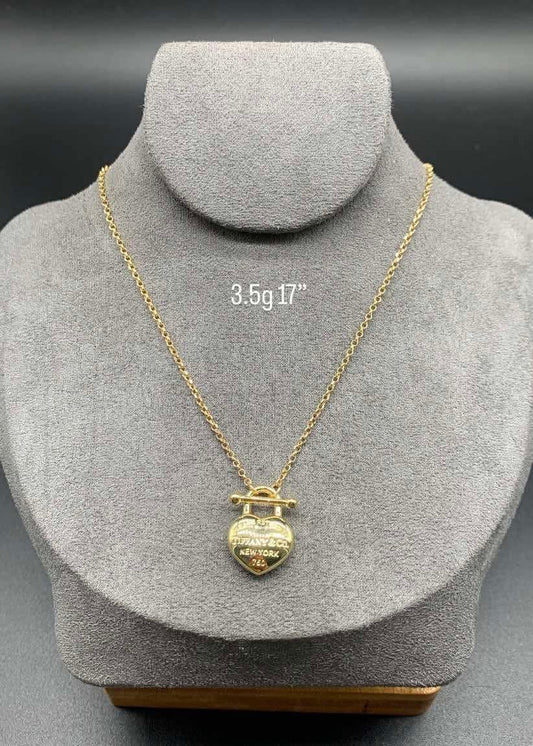 18K Real Gold | 3.5g | 17” | Luxury Brand Inspired Necklace